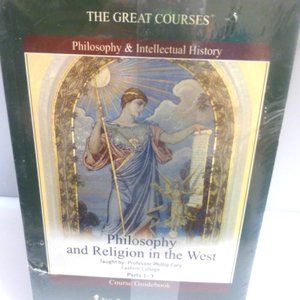 1999 Great Courses PHILOSOPHY & RELIGION In The West Audio CD1 2 3  & GUIDBOOK